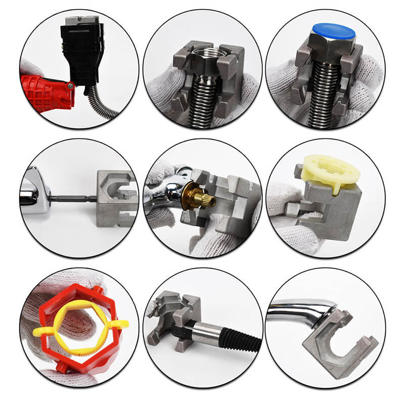 18-in-1 folding water pipe wrench