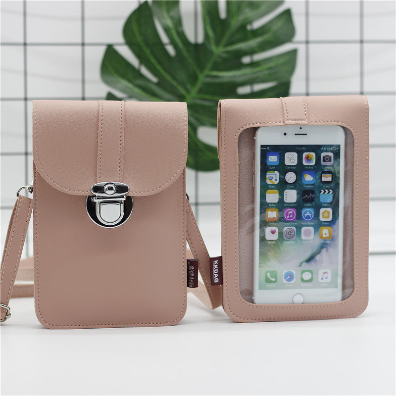 Crossbody Touchscreen Phone Wallet