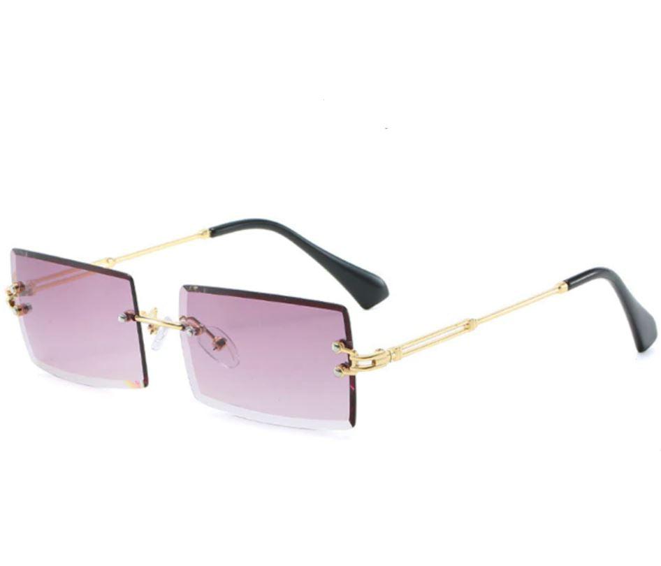 Urban Rimless Rectangular Sunglasses