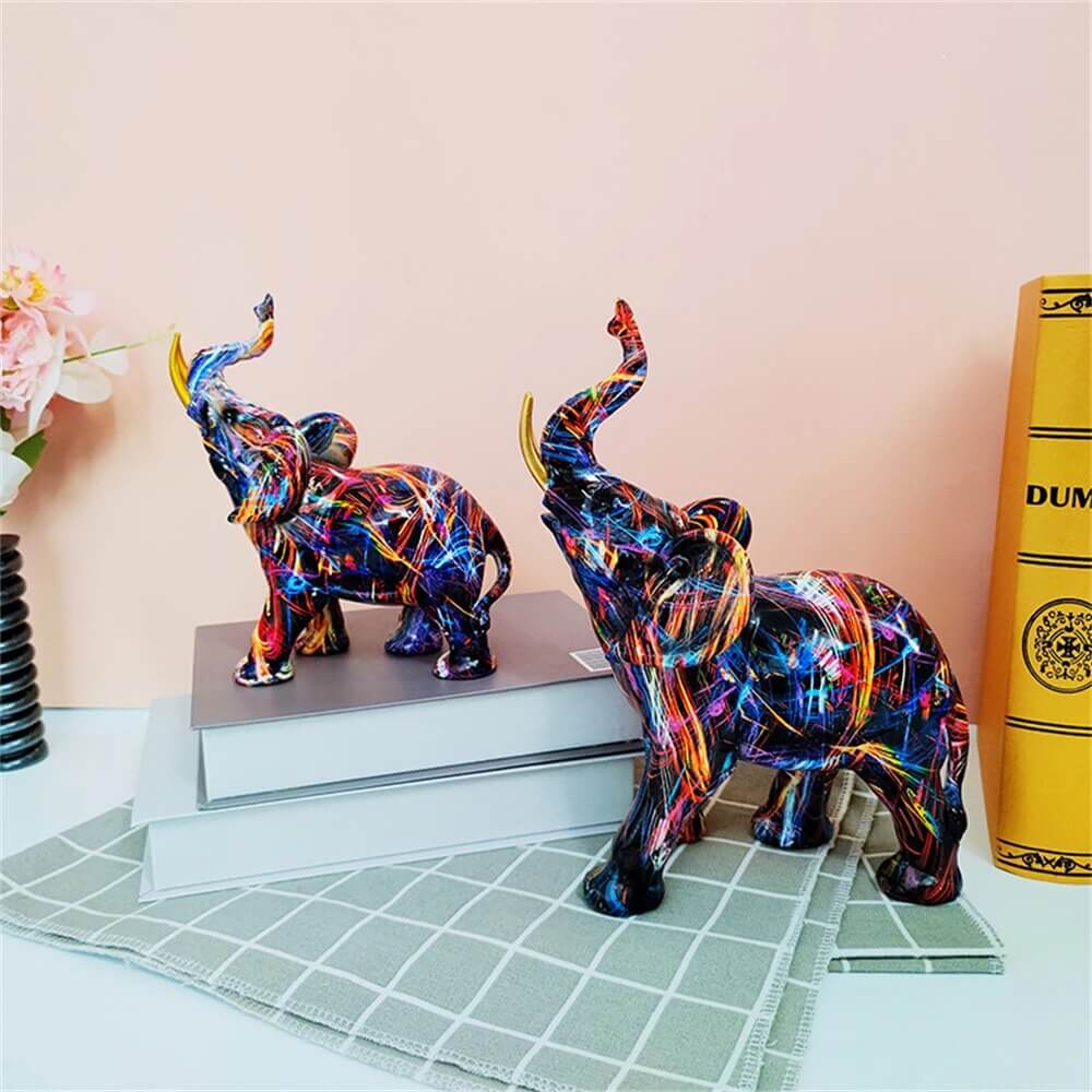 Kunst Elefantdekorasjon