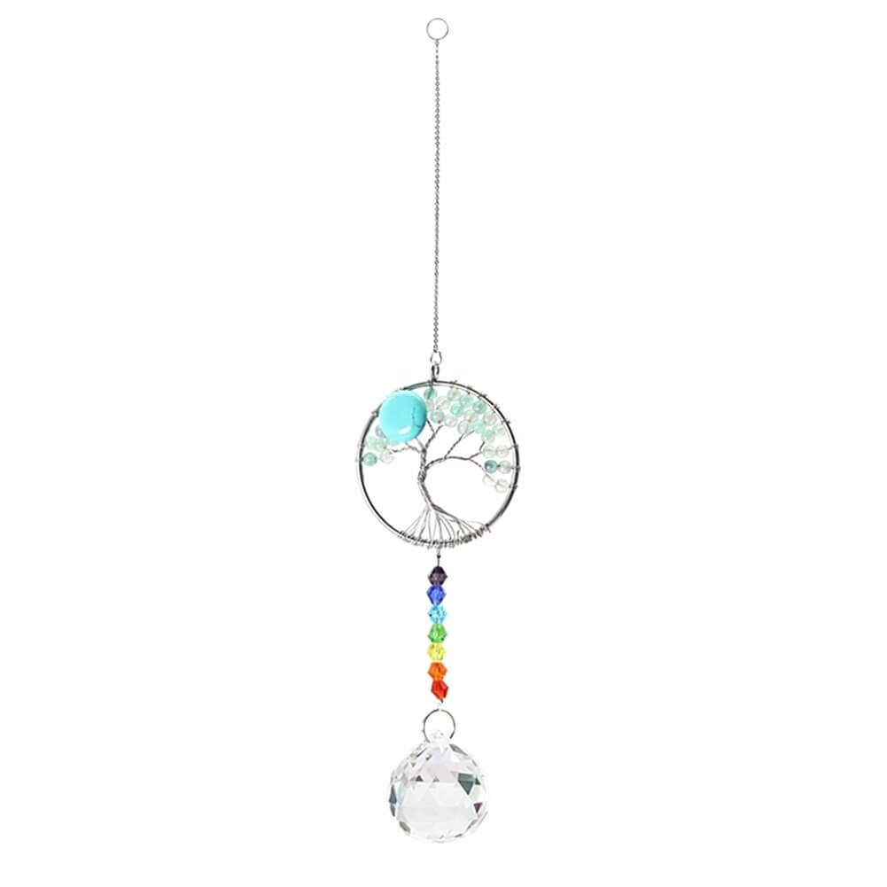 Tree of Life Crystal Sun Catcher