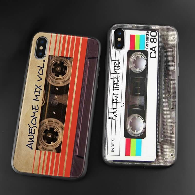Cassette Tape Silicone Phone Case