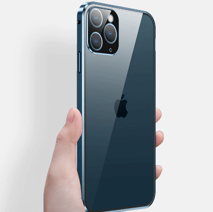 iPhone tempered glass case