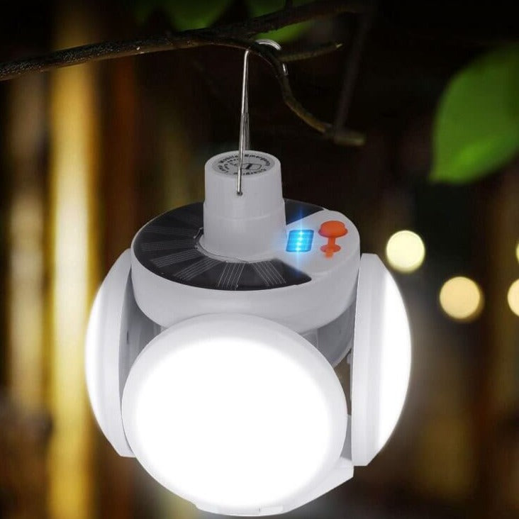 Sammenleggbar Solar LED-pære