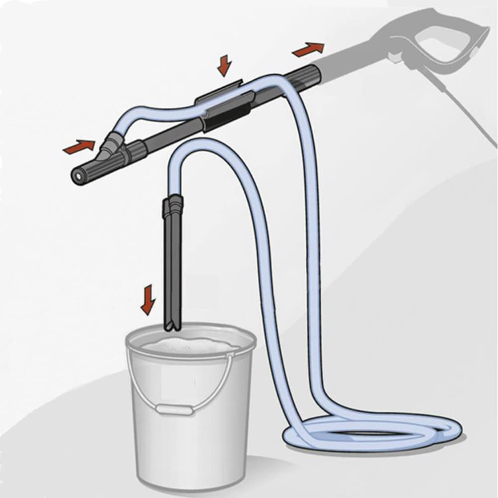Sandblasting gun Lance Snake