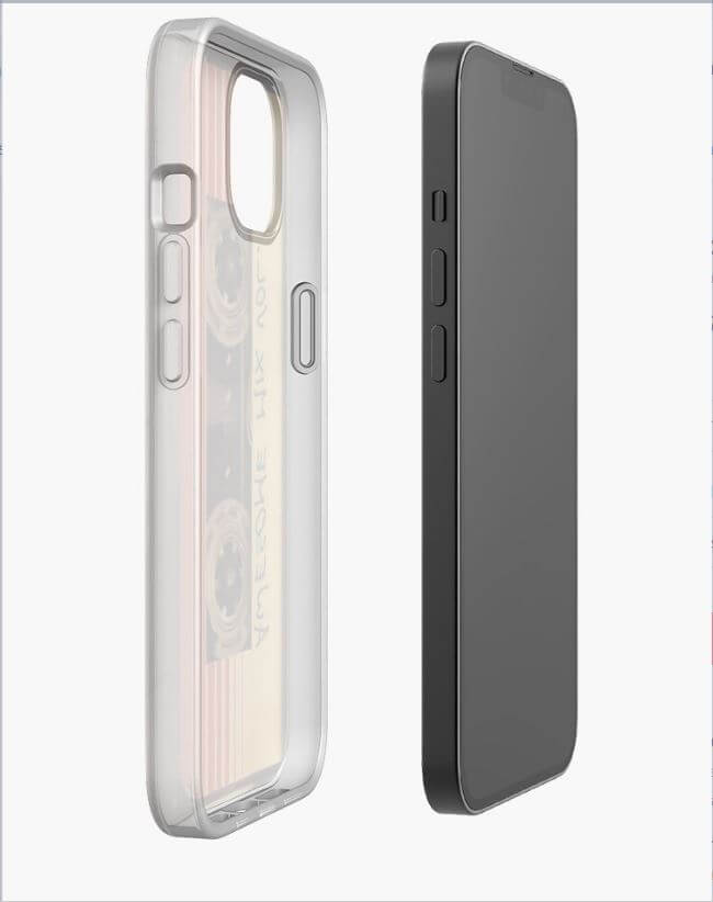 Cassette Tape Silicone Phone Case