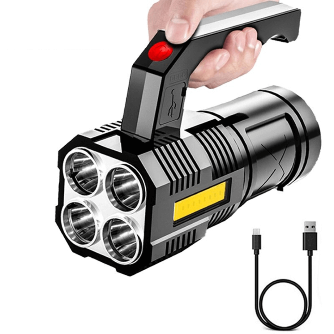 P1000 LED Rechargeable Flashlight