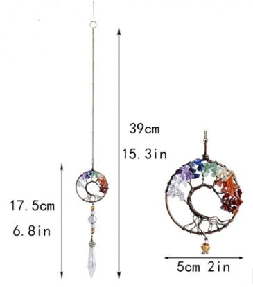 Tree of Life Crystal Sun Catcher