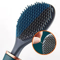 Wall mounted flexible toilet brush