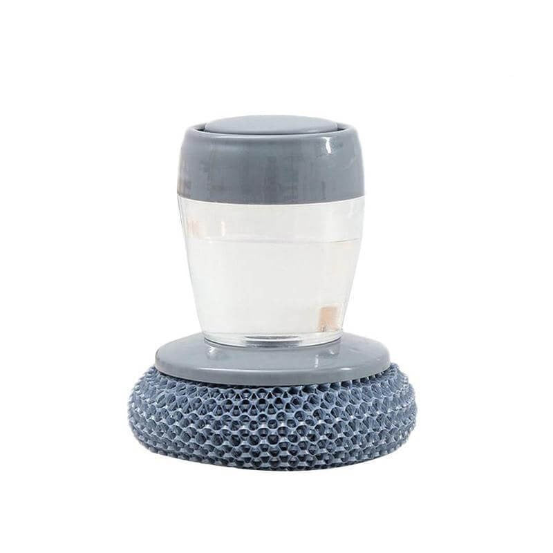 Ergonomic Soap Dispenser Scrubber