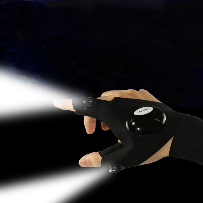 LED Flashlight Glove