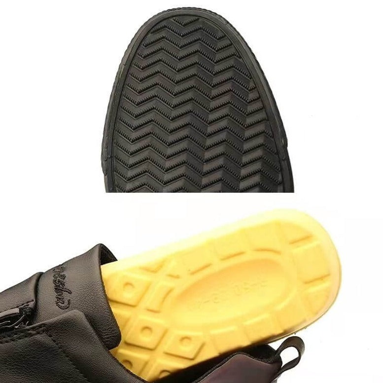 Vulkanisert mikrofiberlær – herresko