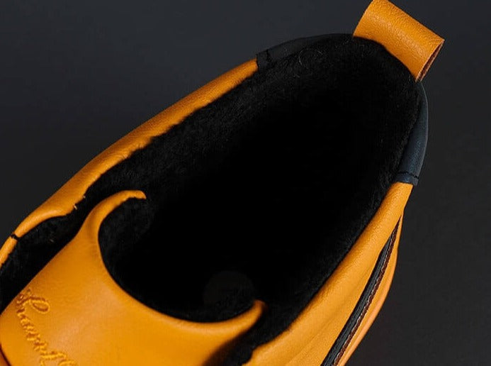 Vulkanisert mikrofiberlær – herresko