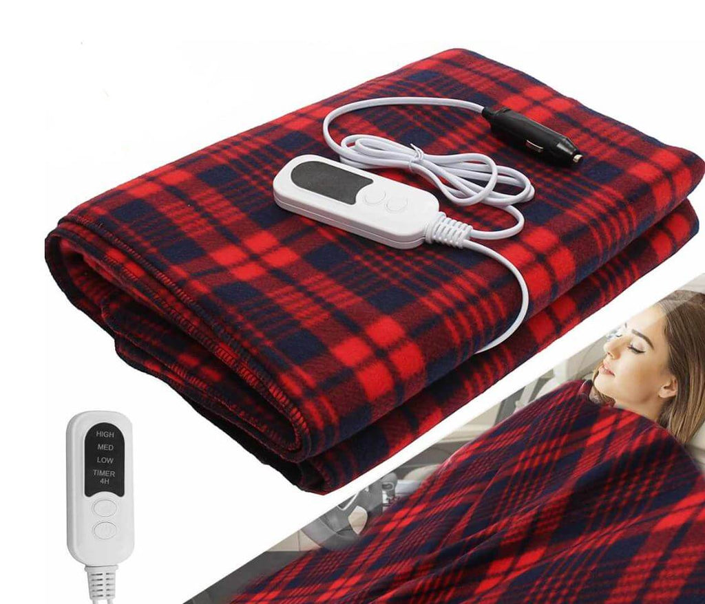 Electric heating Snuggle Blanket for the car