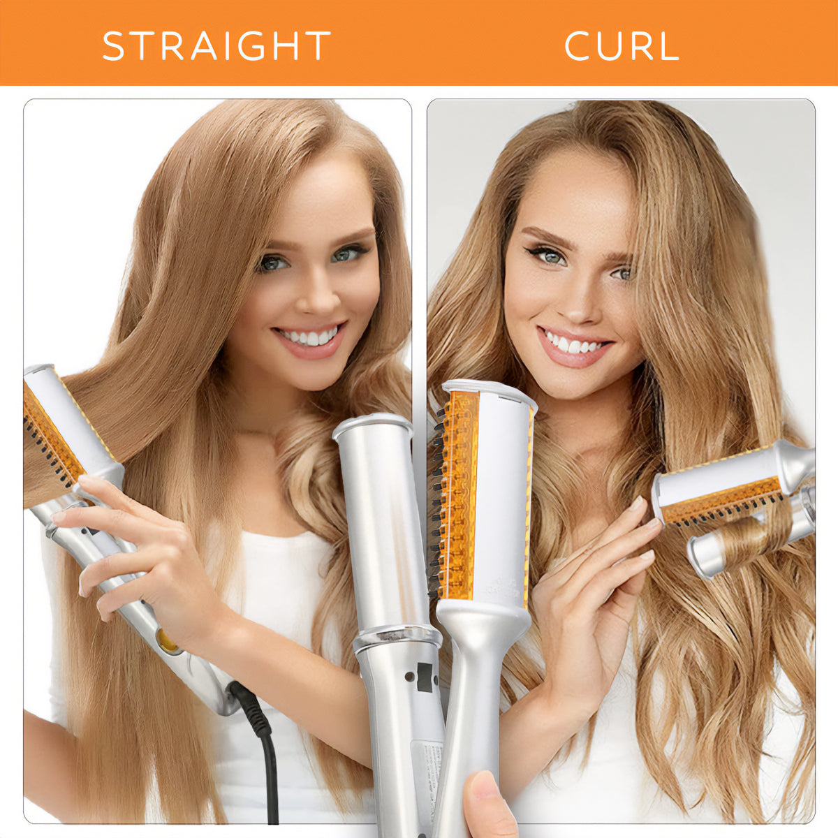 2 in 1 hair styling tool