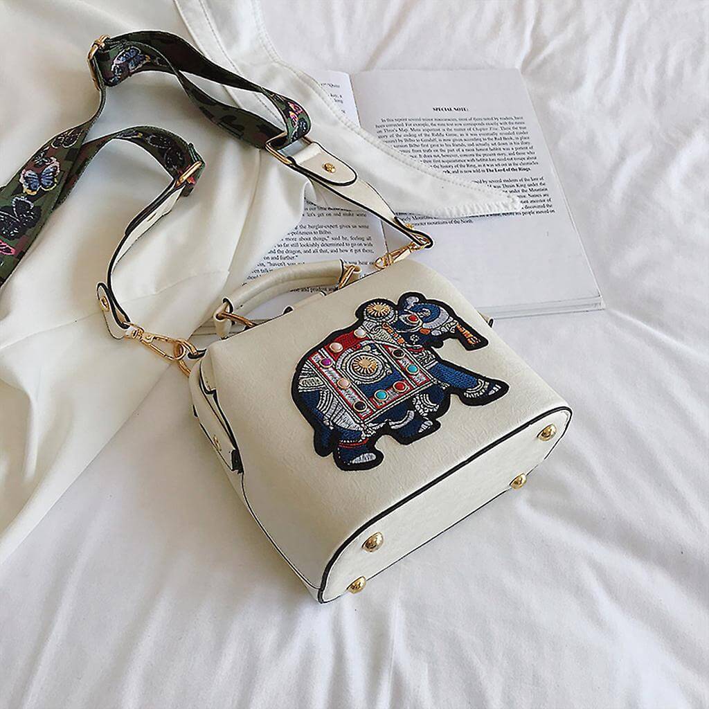 Mandala Embroidered Bag