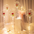 LED Luminous Balloon Rose Bouquet (Do-it-yourself package)