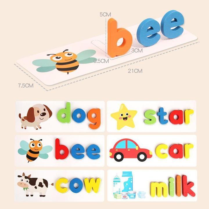 English Word Spelling Toys