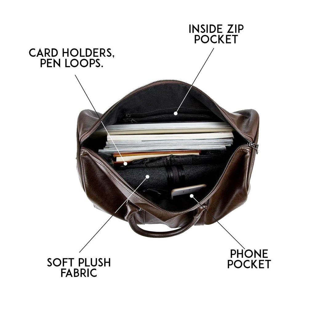 Leather Men's Duffel Bag