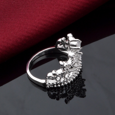 Crystal Crown Rings