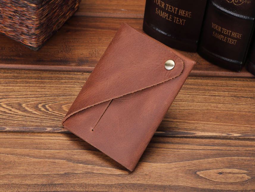 Minimalist Smart Leather Card Wallet