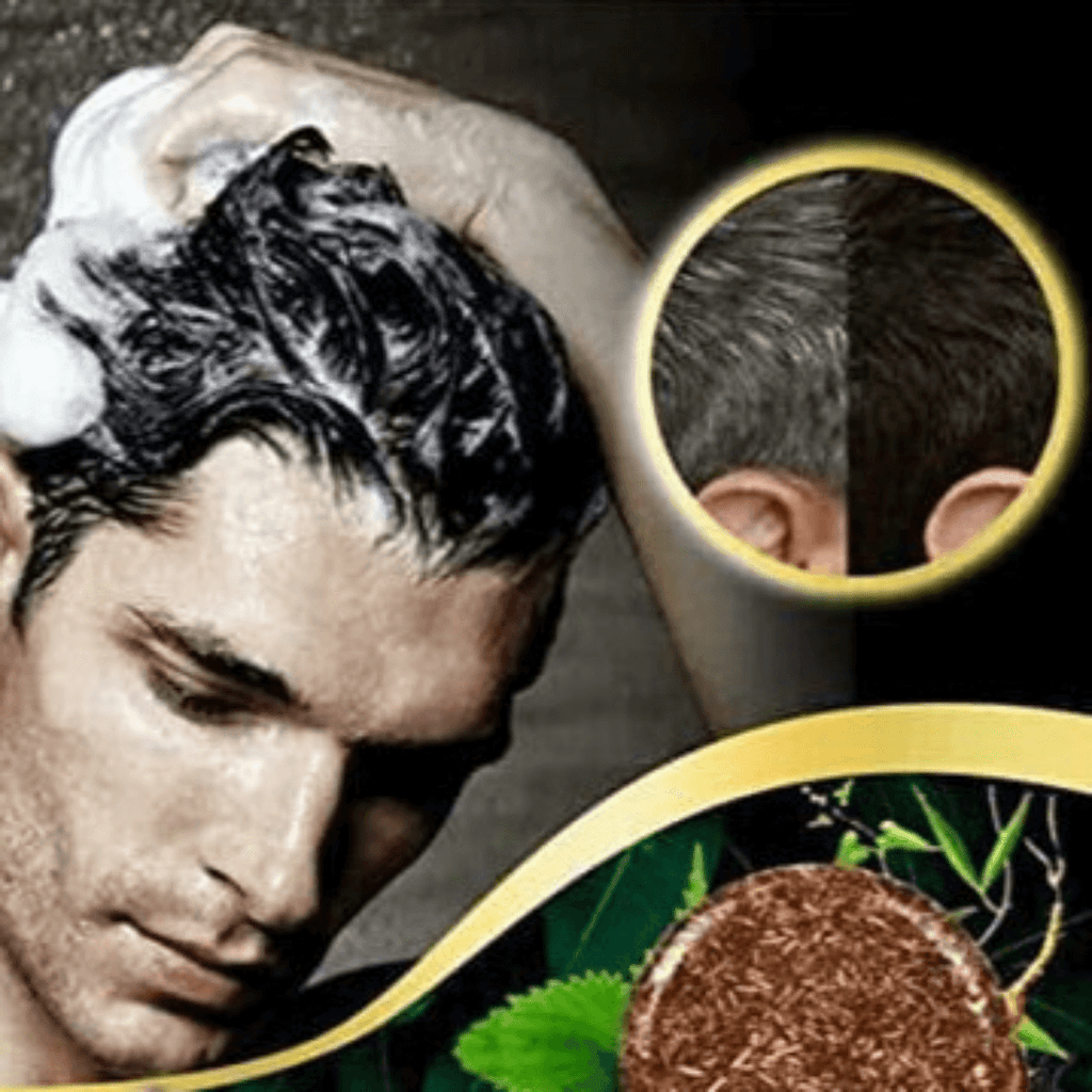 Organic Hair Darkening Soap