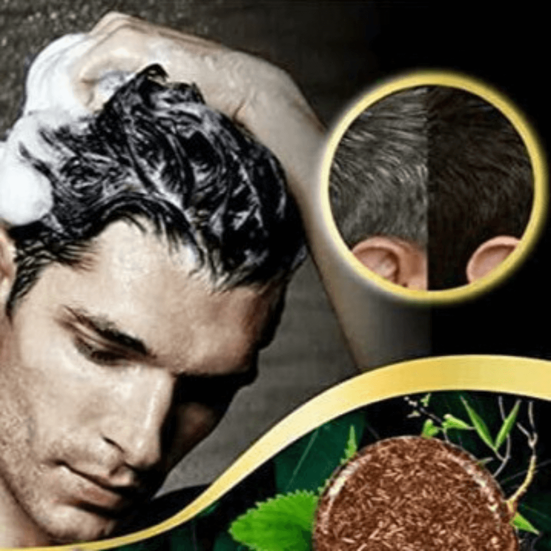Organic Hair Darkening Soap