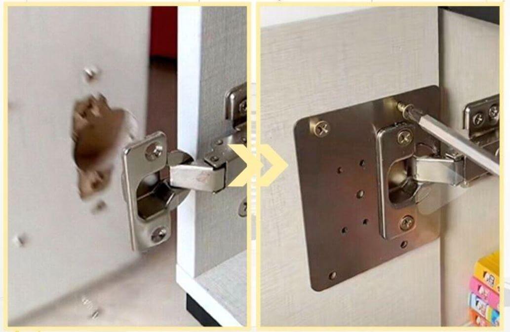The Door Hinge Repair Plate