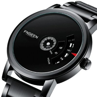 Unique men's timepiece