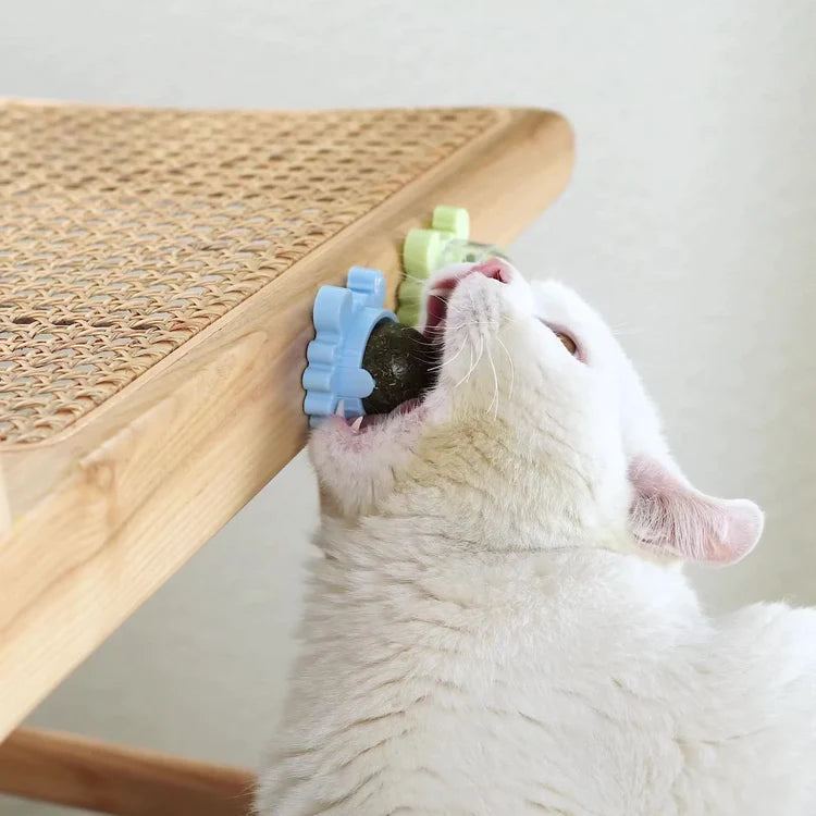 Crab Rotating Catnip Ball