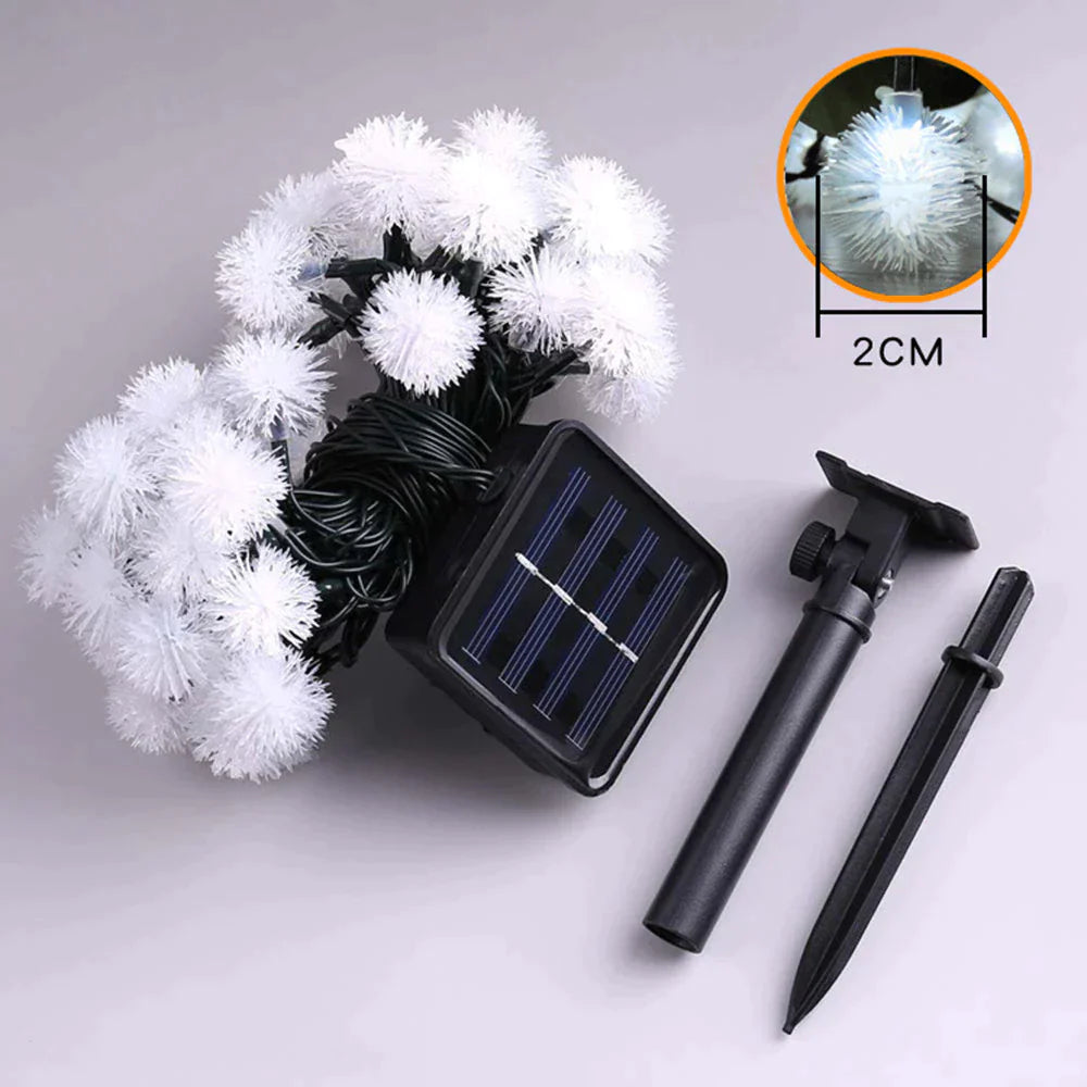 LED Sunflower Bulb String Lights