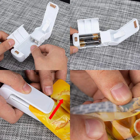 Mini Plastic Bags Closer