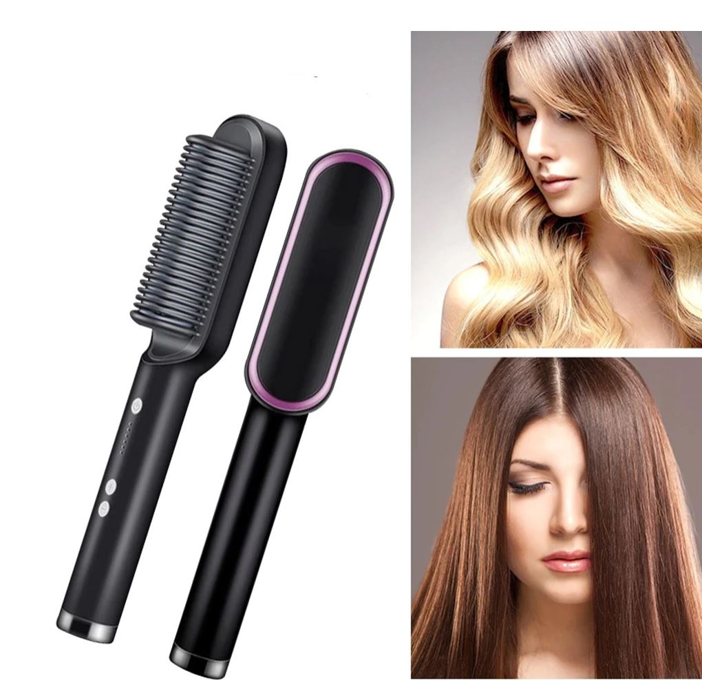 Multifunctional Tourmaline Hair Straightening Comb