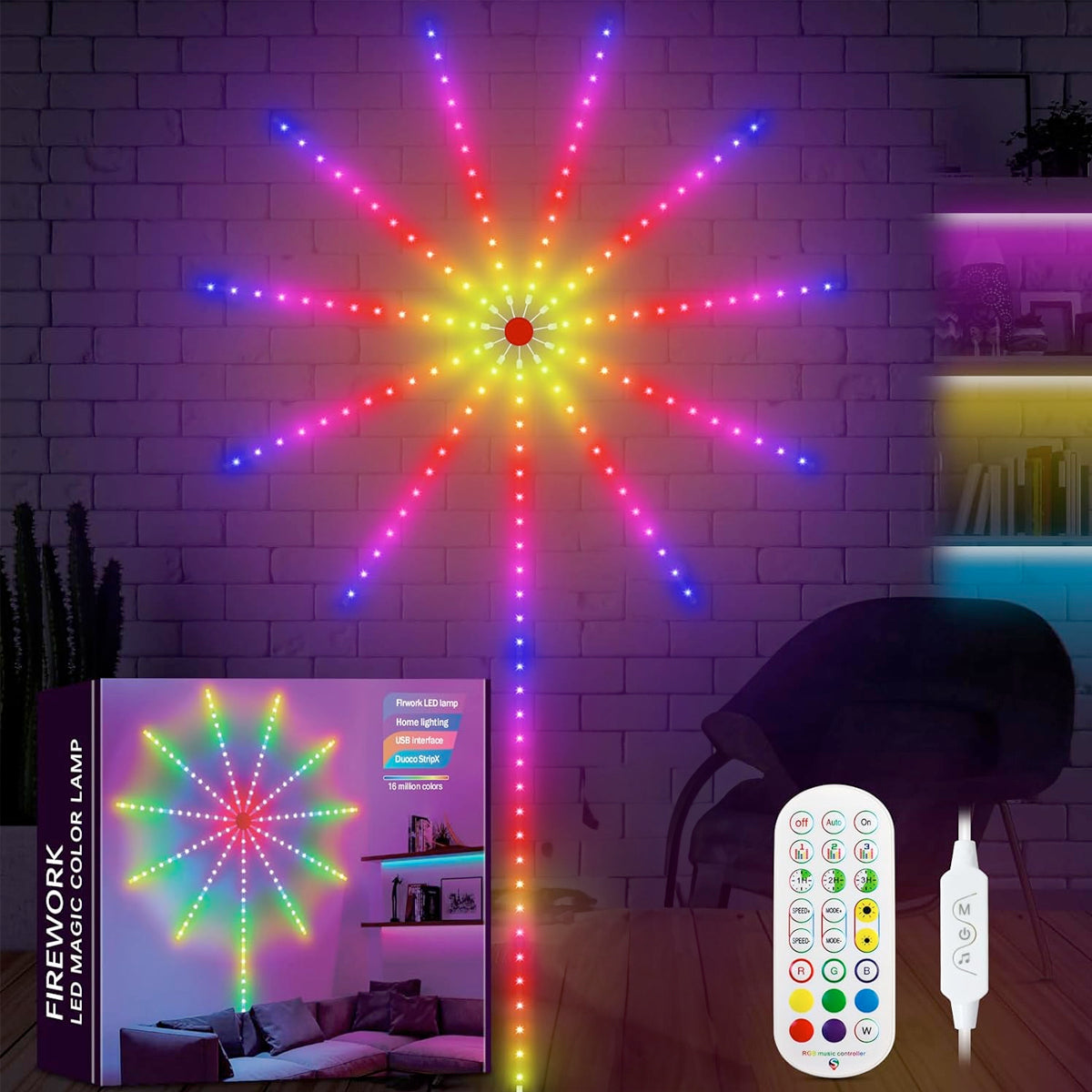 Fireworks LED Light