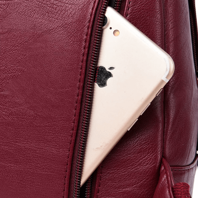 Women's Leather Backpack