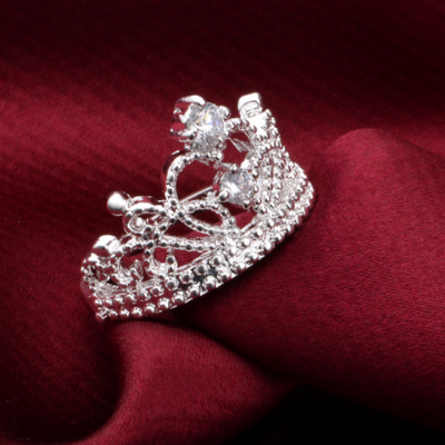 Crystal Crown Rings