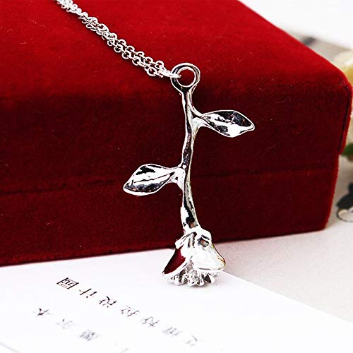 Rose Pendant Necklace