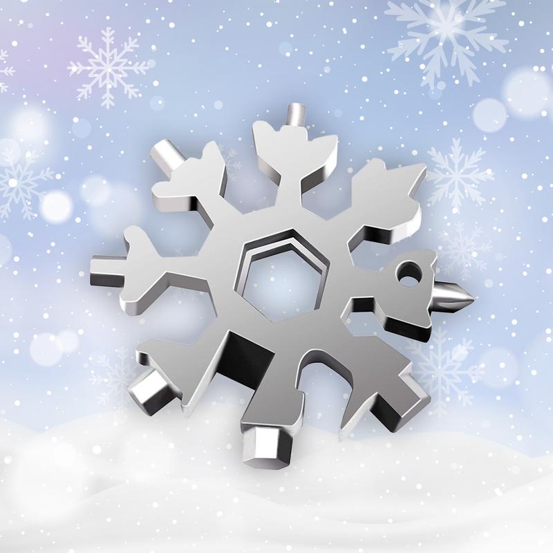 Saker® 18-in-1 Stainless Steel Snowflakes Multi-Tool
