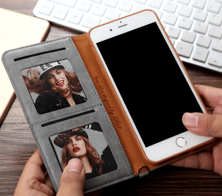 Magnetic Flip Leather Phone Protector