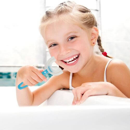 Soft toothbrush for children