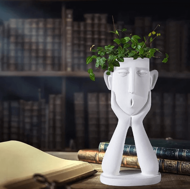Skulpturert Vase Boliginnredning
