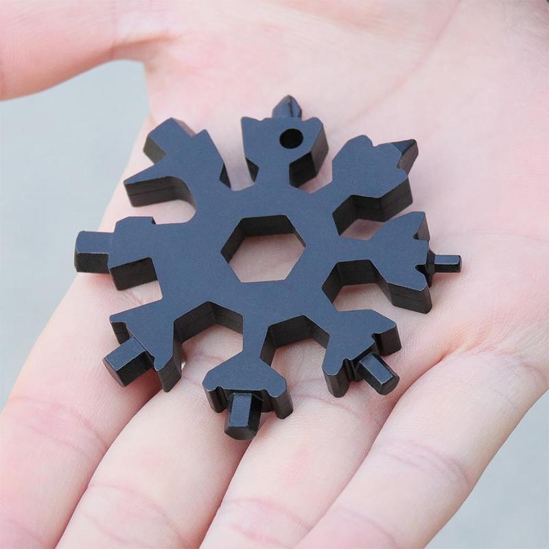 Saker® 18-in-1 Stainless Steel Snowflakes Multi-Tool