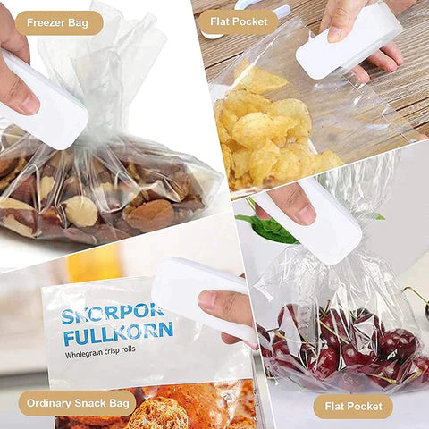 Mini Plastic Bags Closer