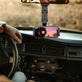 Telefonholder for bakspeil