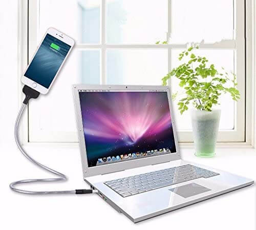 Versatile phone stand charging cable