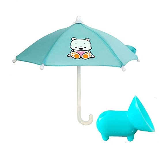 Mini umbrella mobile phone stand