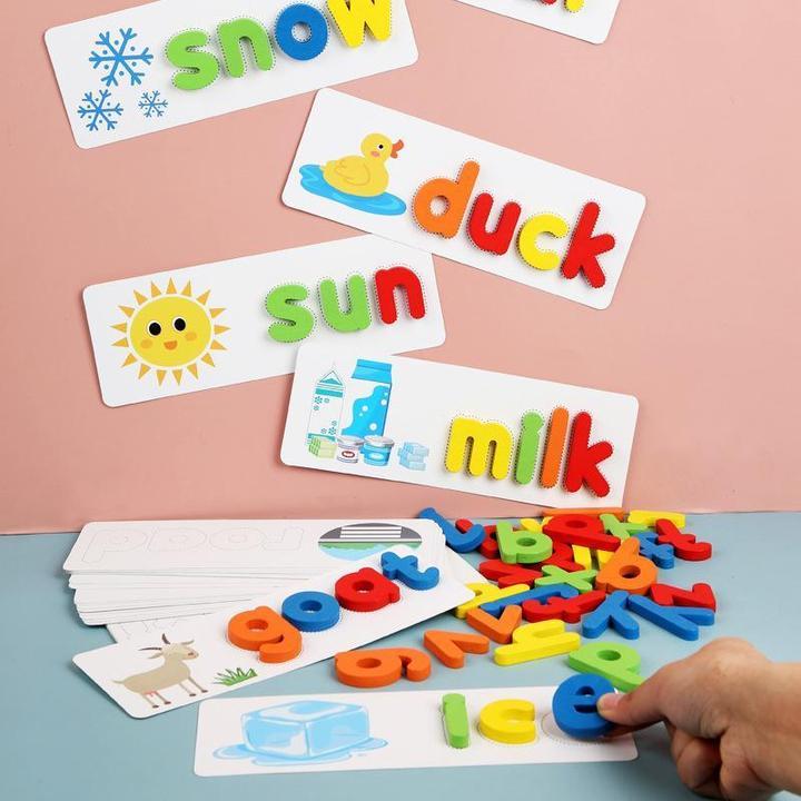 English Word Spelling Toys
