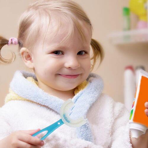 Soft toothbrush for children