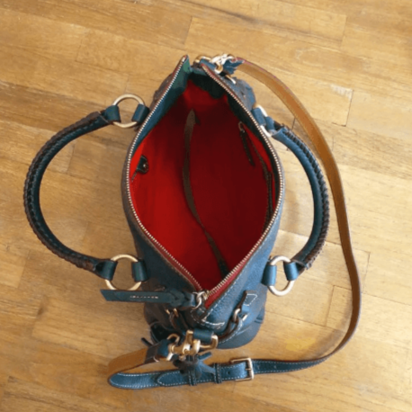 Soft leather ladies bag