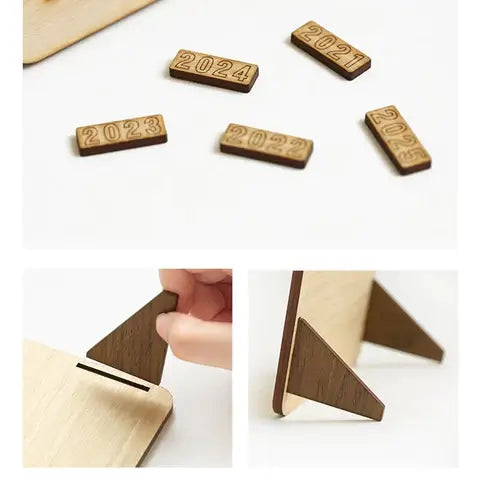 Daily Calendar Wooden Puzzle